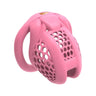 Cage de chasteté ultra-compacte Hexalia en plastique ABS rose